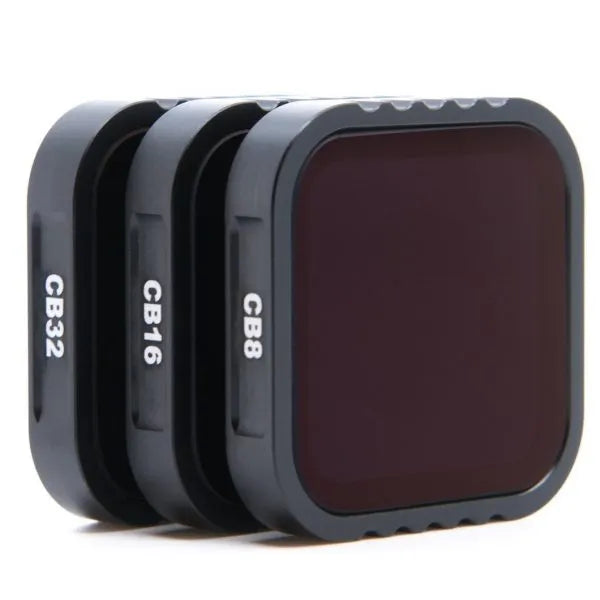 Camera Butter ND Filters for GoPro (9-13) 3 pack - (ND8, ND16, ND32)