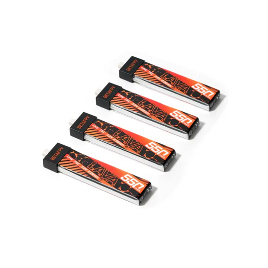BetaFPV LAVA 1S 550mAh 75C Battery (4PCS)