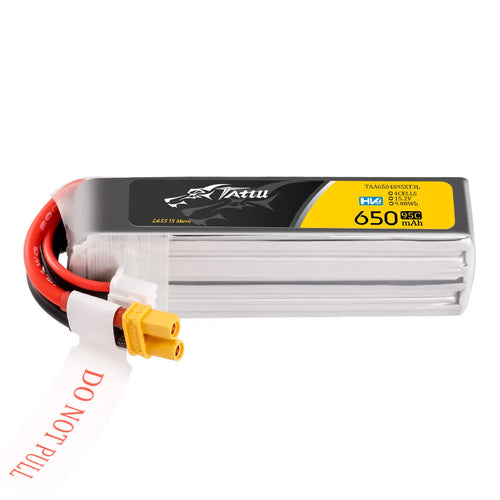 Tattu LiHV 650mAh 95C 4S1P