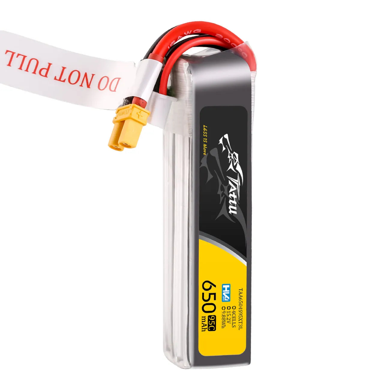 Tattu LiHV 650mAh 95C 4S1P