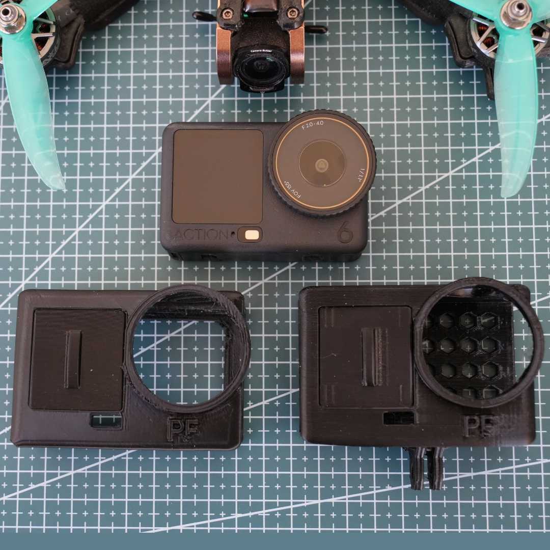 3D Cases DJI Action 6 & Osmo Nano - By Pixel Fusion