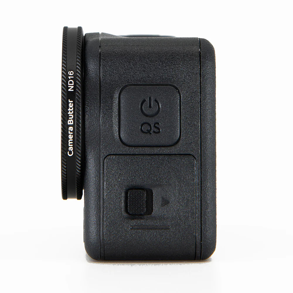 Camera Butter ND Filters for DJI Action 6 - 4 pack (ND4, ND8, ND16, ND32)