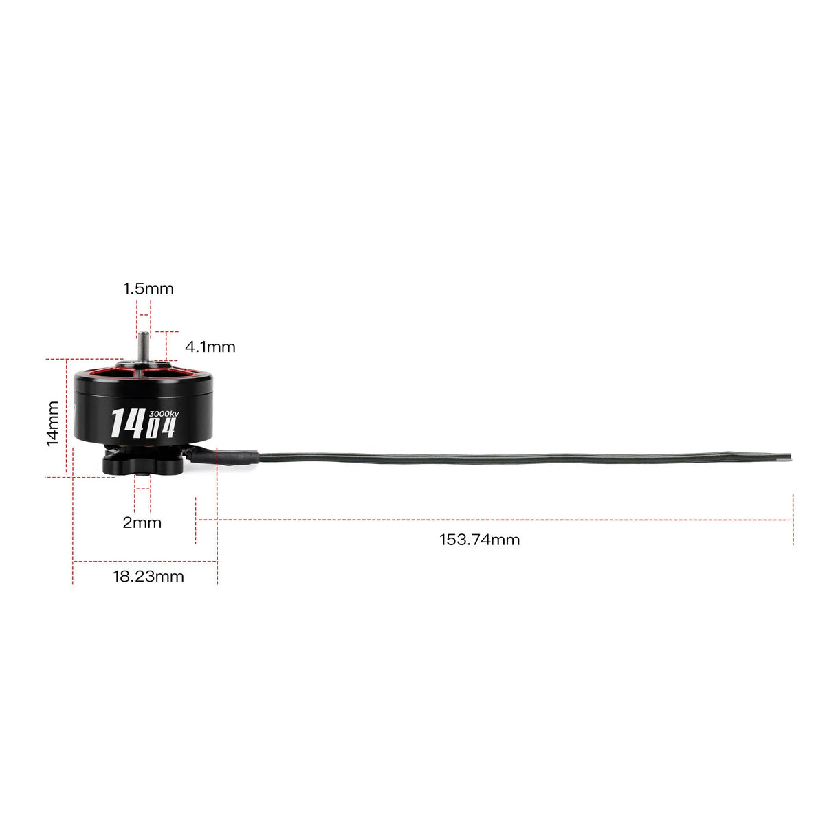GEPRC SpeedX2 1404 3850Kv Motor