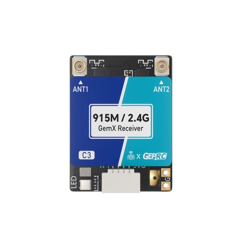 GEPRC ELRS 914M / 2.4G C3 Gemini Xrossband Receiver