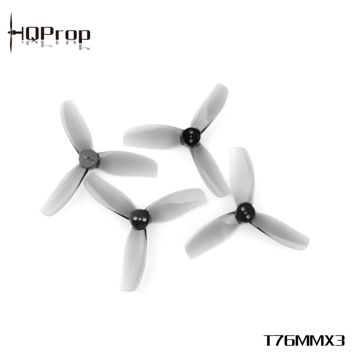 HQProp T76MMX3 Cinewhoop Propeller (Set of 4) – Gray