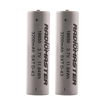 Radiomaster 18650 3200mAh 3.7v Battery (2pcs)