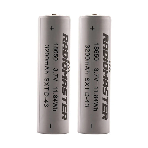 Radiomaster 18650 3200mAh 3.7v Battery (2pcs)