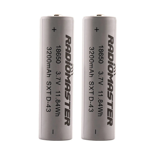Radiomaster 18650 3200mAh 3.7v Battery (2pcs)