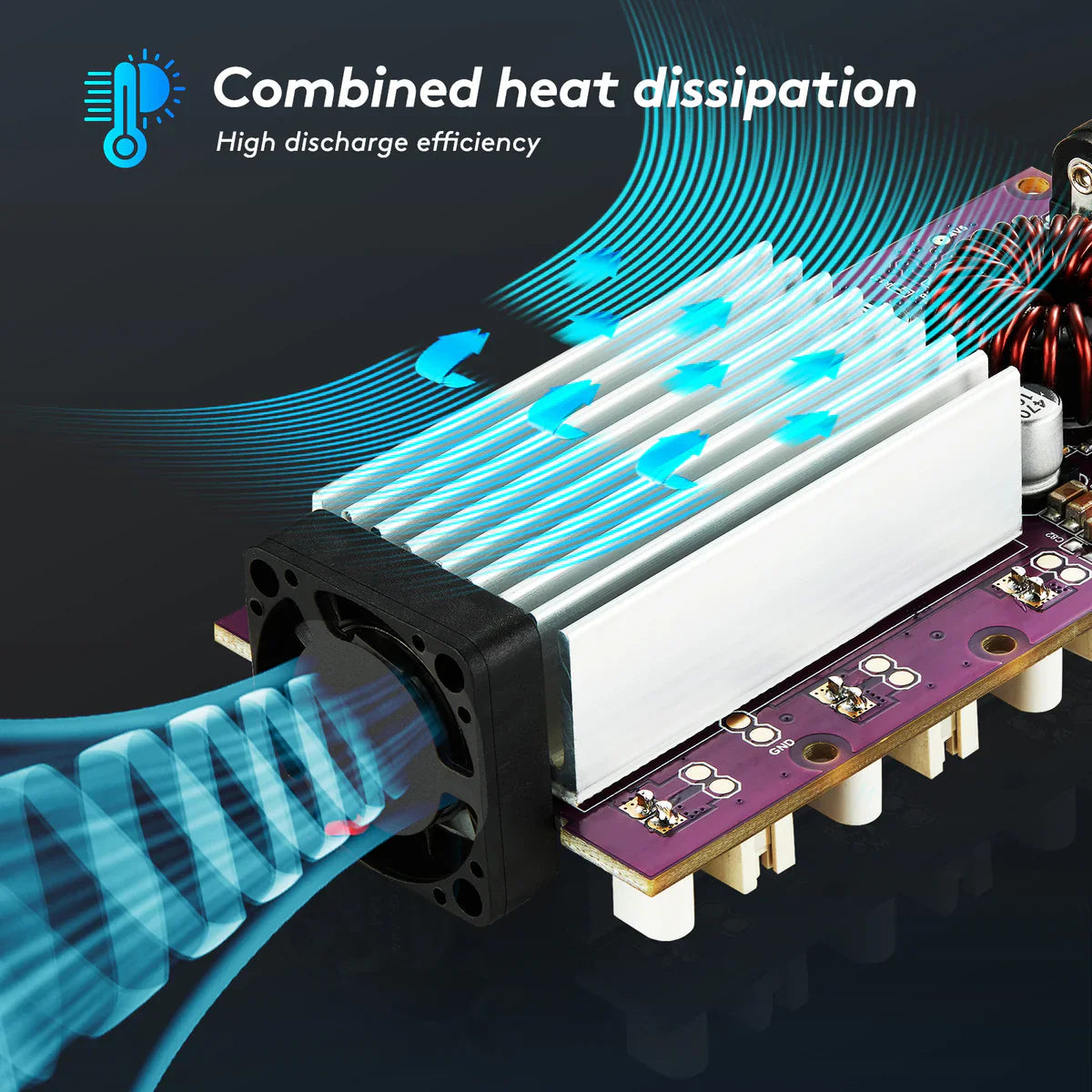 Sistema de refrigeração do VIFLY WhoopStor 3